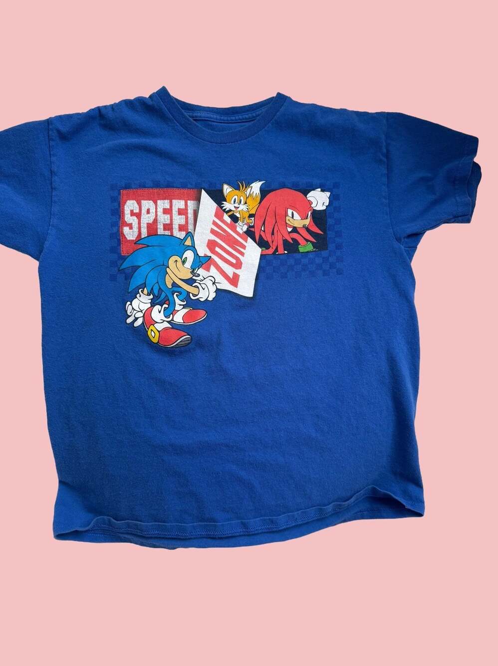 Sega Sonic the Hedgehog Speed Zone Graphic T-Shirt-kids
